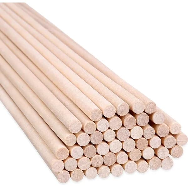 Hardwood Dowel 3x600mm (Pack of 100pcs)