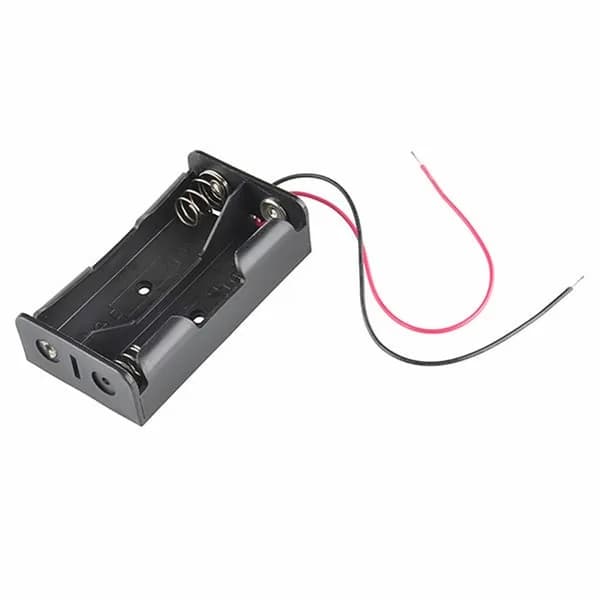 2x18650 Battery Case with Wire