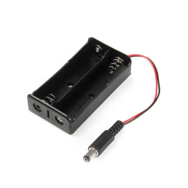2x18650 Battery Case with DC Connector