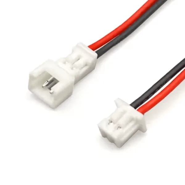 2P JST1.25mm Male to Female Connector Cable (2P Male+Female 20cm)