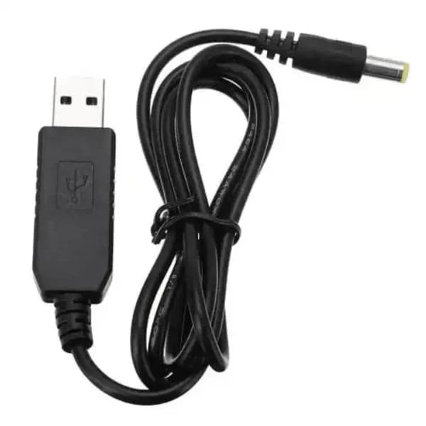 DC to DC 5V USB Booster Cable 5.5x2.1mm