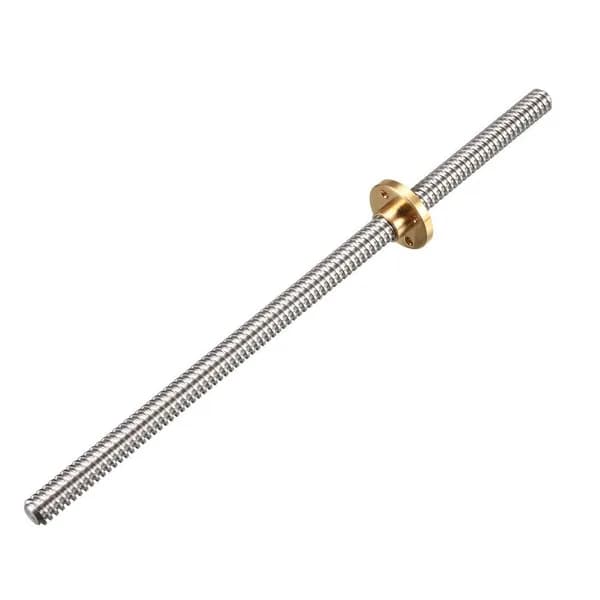 3D Printer Stainless Steel T8 Lead Screw With Nut