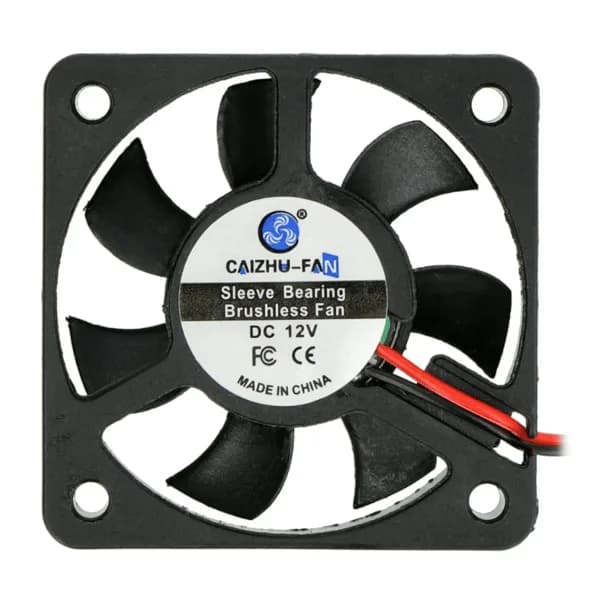 12V 5010 2-Pin Brushless Cooling Fan