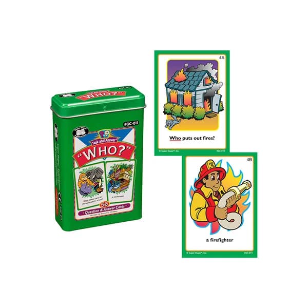 Ask And Answer® "Who" Cards