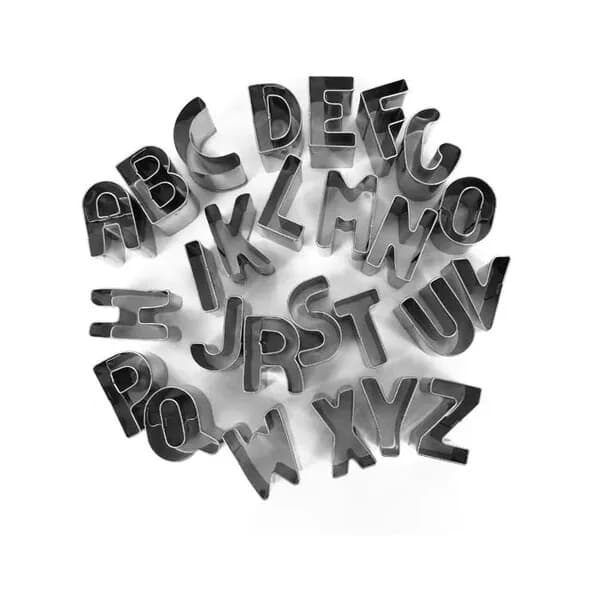 Mini Alphabet Cutters