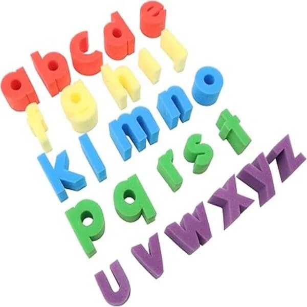 Sponge Painting - Letters