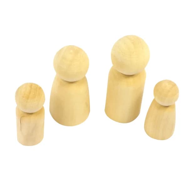 Wooden People - Family