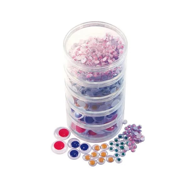 Wiggly Eyes - Coloured 500PCS