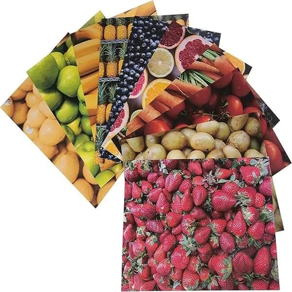 Paper A4 - Fruits and Vegetables