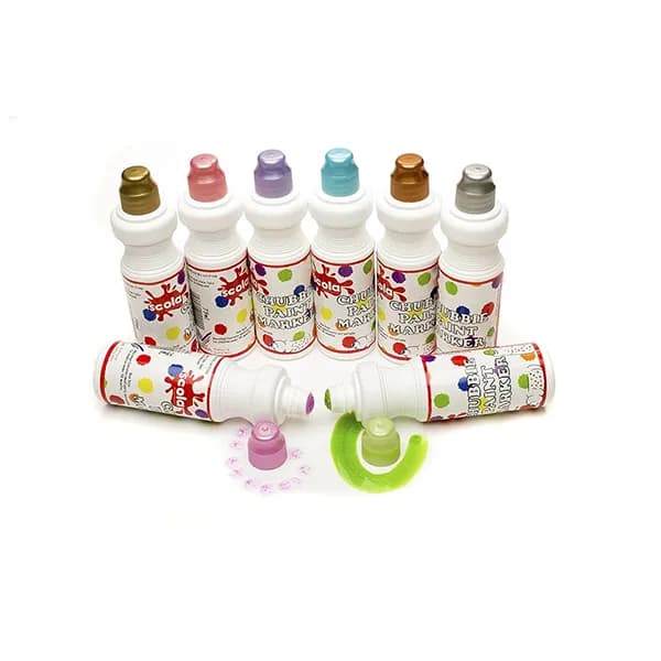 Chubbi Paint Markers - Pearlescent 8PCS