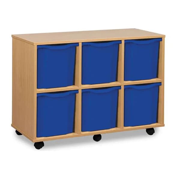 Jumbo Tray Unit - 6 Trays Horizontal