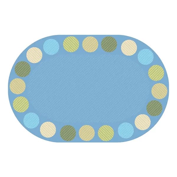 Calming Colors Open Seating Oval - Large
