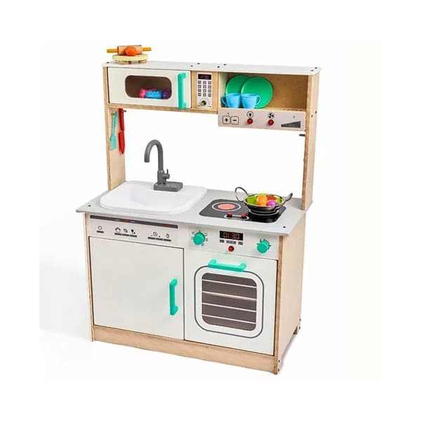 Kitchen Set with Running Water Sink