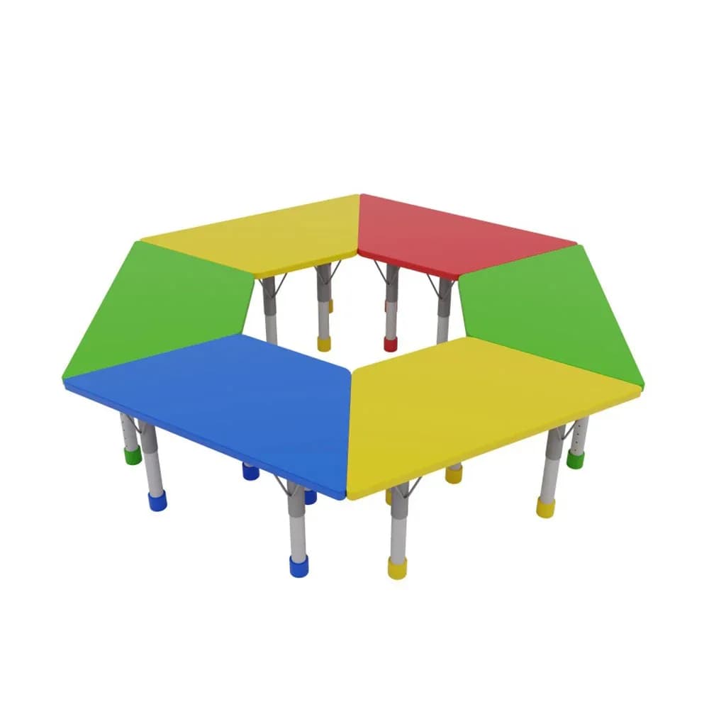 Height Adjustable Tables: Trapezoid 1200 x 600mm