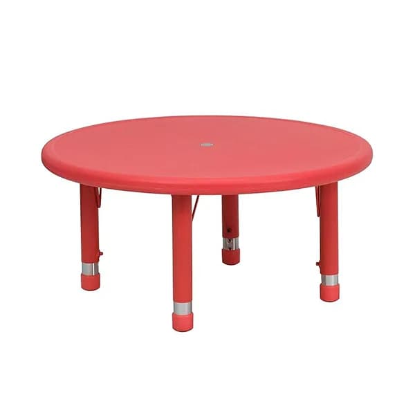 Height Adjustable Tables: Round 1000mm dia