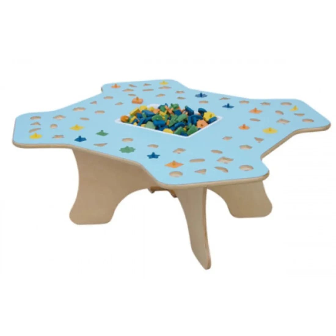 Wooden Activity Table (Shapes) H460mm