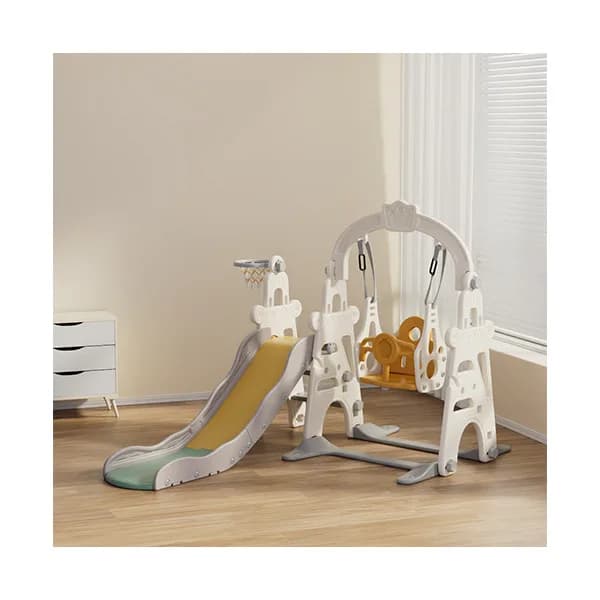 5 in 1 Slide, Swing & Basketball Stand