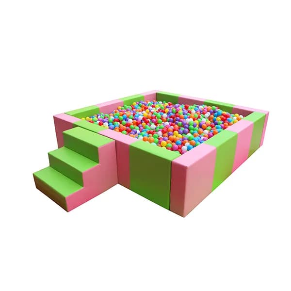 Square Ball Pool with Steps