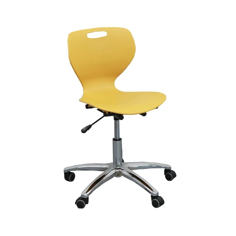 Oasis Swivel Chair with Chromed Legs
