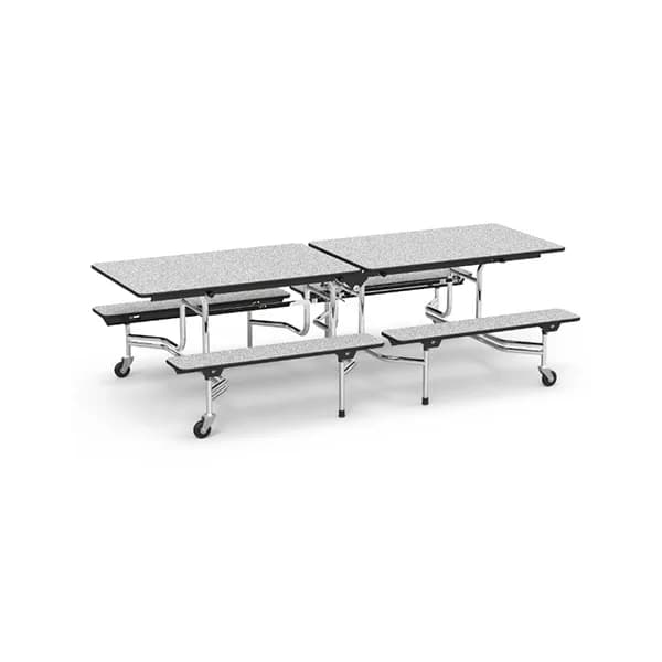 8 Seat Mobile Folding Bench-Table