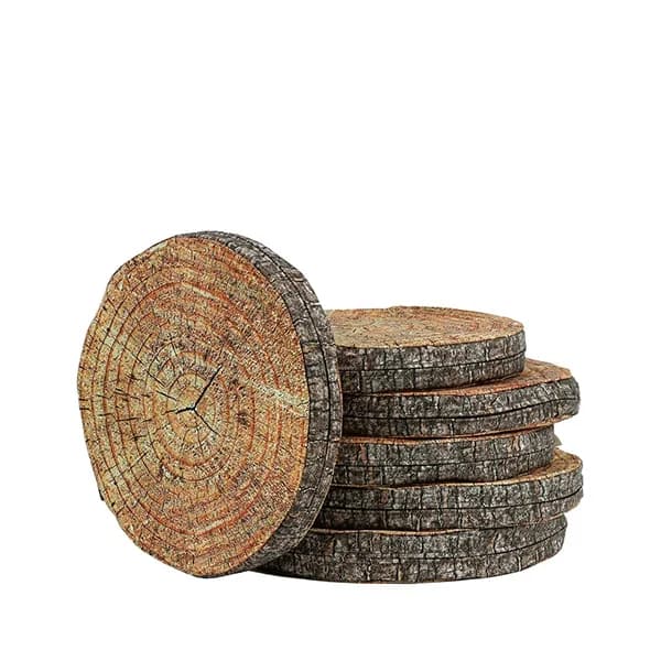 Round Log Print Carry Cushions