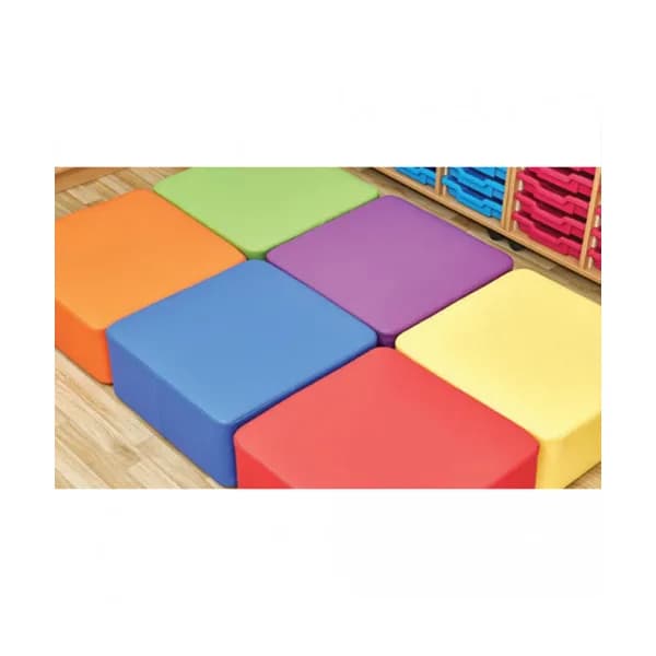 Large Square Foam Seat – Set of 6