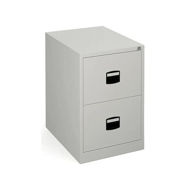 Bisley Contract 2 Drawer Steel Filing Cabinet