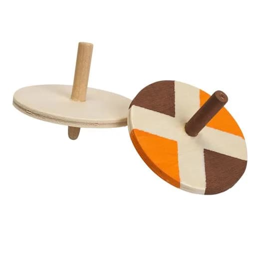 Whirling Wooden Tops