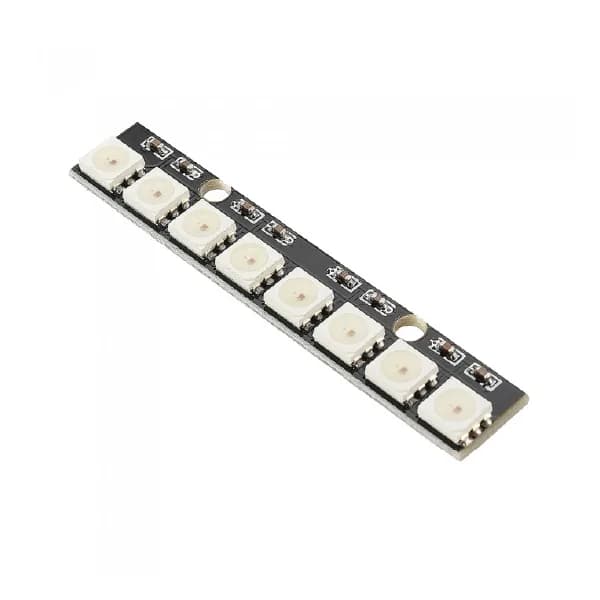 Black LED: 8pcs 5050 RGB full color highlighting