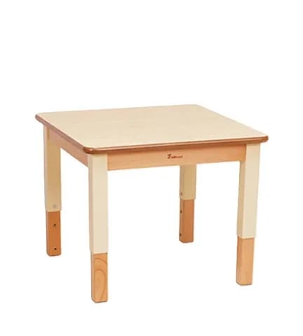 Medium Square Table Adjustable