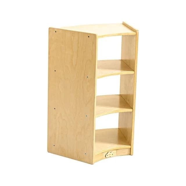 Curved Cabinet 3 Shelf