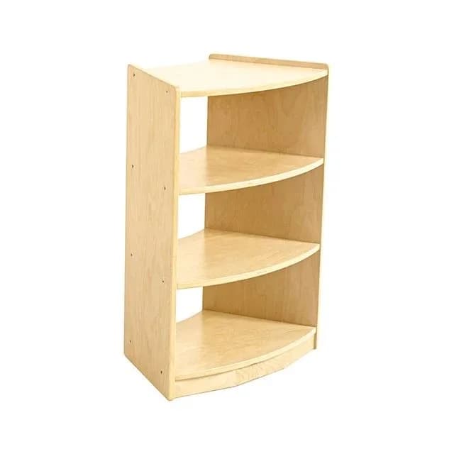 Curved Cabinet 3 Shelf High