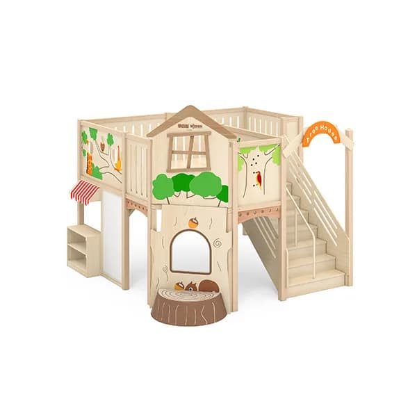 Forest Loft With Play House Plus - Role Play