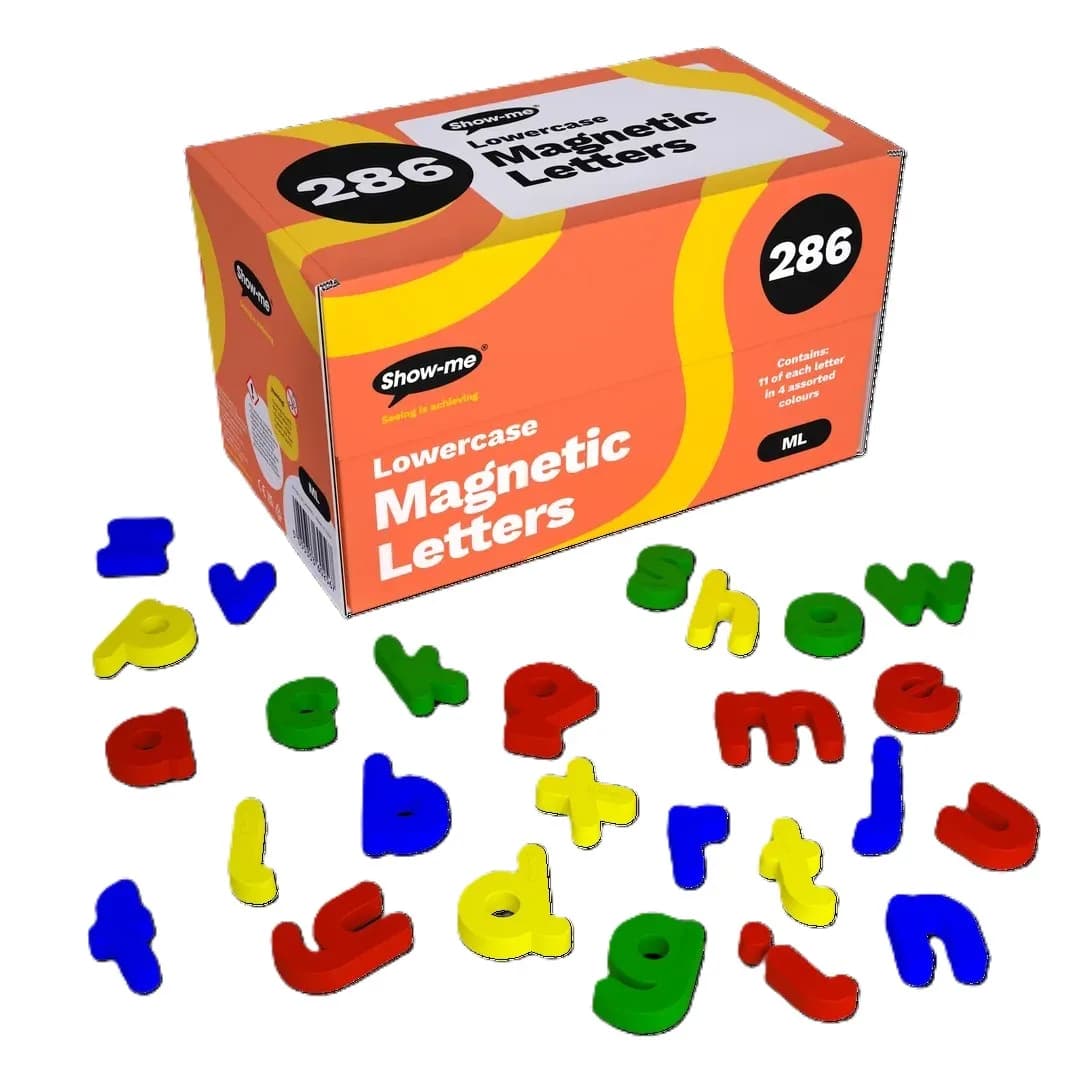 Magnetic Lowercase Letters - Box of 286
