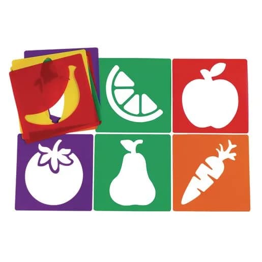 Fruit & Vegetable Stencils
