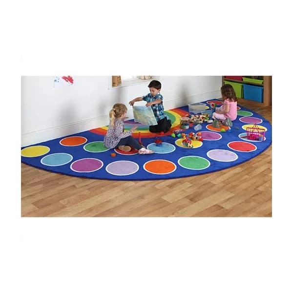 Rainbow Semi Circle Large Carpet