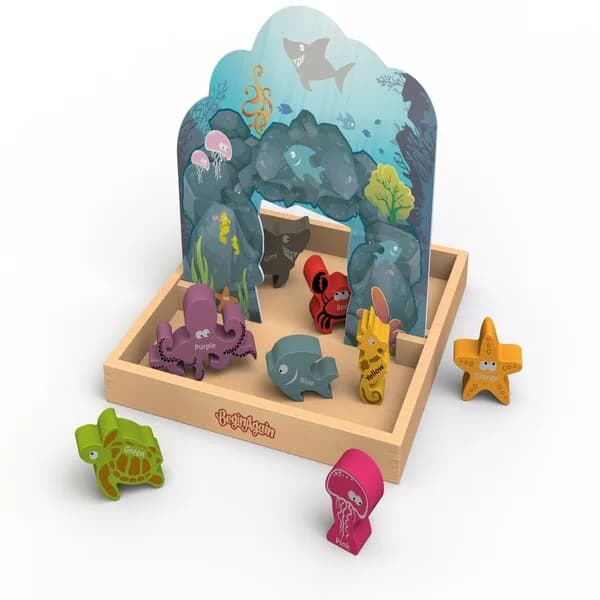 BeginAgain Story Box Animals Of Sea Set