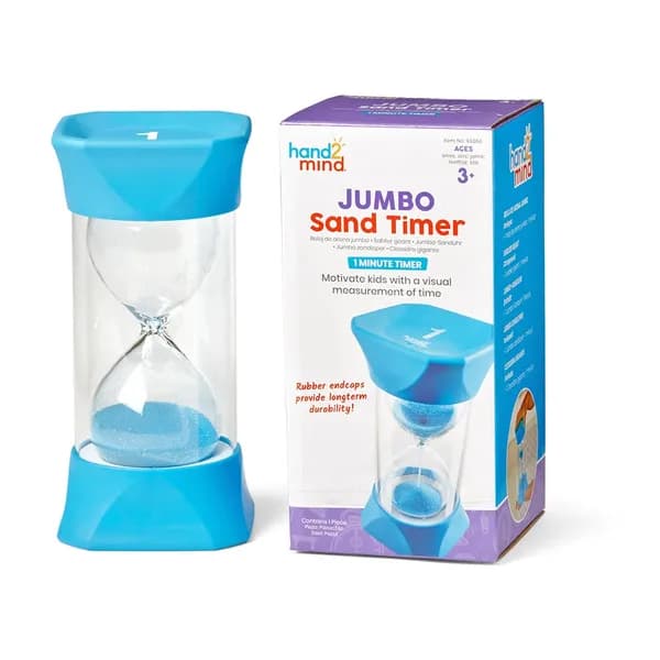 Jumbo Sand Timers - 1 min