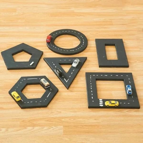 Chalkboard Shape Tracks